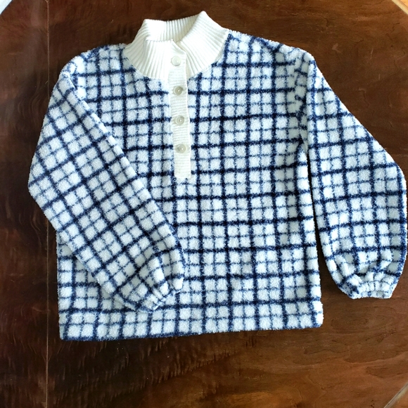 NWOT LOFT Soft sherpa pullover - Picture 2 of 7